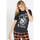 Vêtements Femme T-shirts manches courtes Volcom Camiseta Chica  Lock It Up - Vintage Black Noir