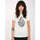 Vêtements Femme T-shirts manches courtes Volcom Camiseta Chica  Radical Daze - Star White Blanc
