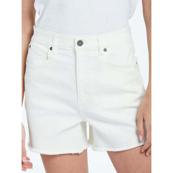 Vêtements Femme pants Shorts / Bermudas Volcom Pantalón corto  Stone Step - Star White Blanc