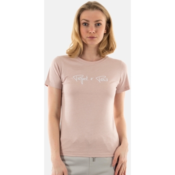Vêtements Femme T-shirts manches courtes Project X Paris f221121 Rose