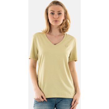 Vêtements Femme T-shirts manches courtes Calvin Klein Jeans j20j222560 Vert