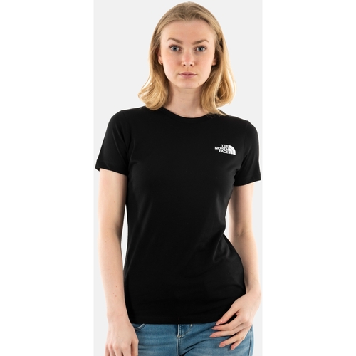 Vêtements Femme T-shirts manches courtes The North Face 0a87nm Noir