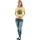 Vêtements Femme T-shirts manches courtes Superdry w1011407a Jaune