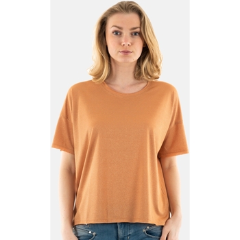 Vêtements Femme T-shirts manches courtes La Bottine Souri must_12622 Orange