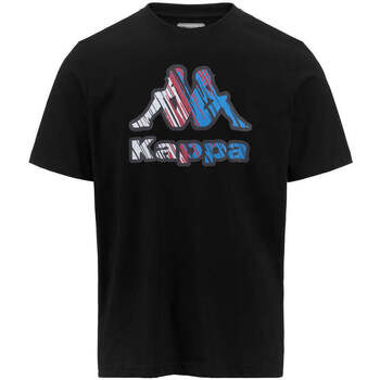 Vêtements Homme T-shirts manches courtes Kappa T-shirt Logo Frillo Noir