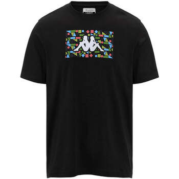 Vêtements Homme T-shirts manches courtes Kappa T-shirt Logo Frezami Noir