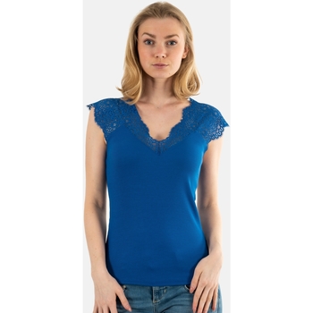 Vêtements Femme T-shirts manches courtes Morgan 202-dena.n Bleu