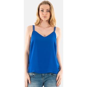 Vêtements Femme Débardeurs / T-shirts sans manche Only 15316628 Bleu