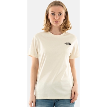 Vêtements Femme T-shirts manches courtes The North Face 0a87nk Blanc