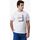 Vêtements Homme T-shirts manches courtes Kappa T-shirt Logo Fuoviom Blanc