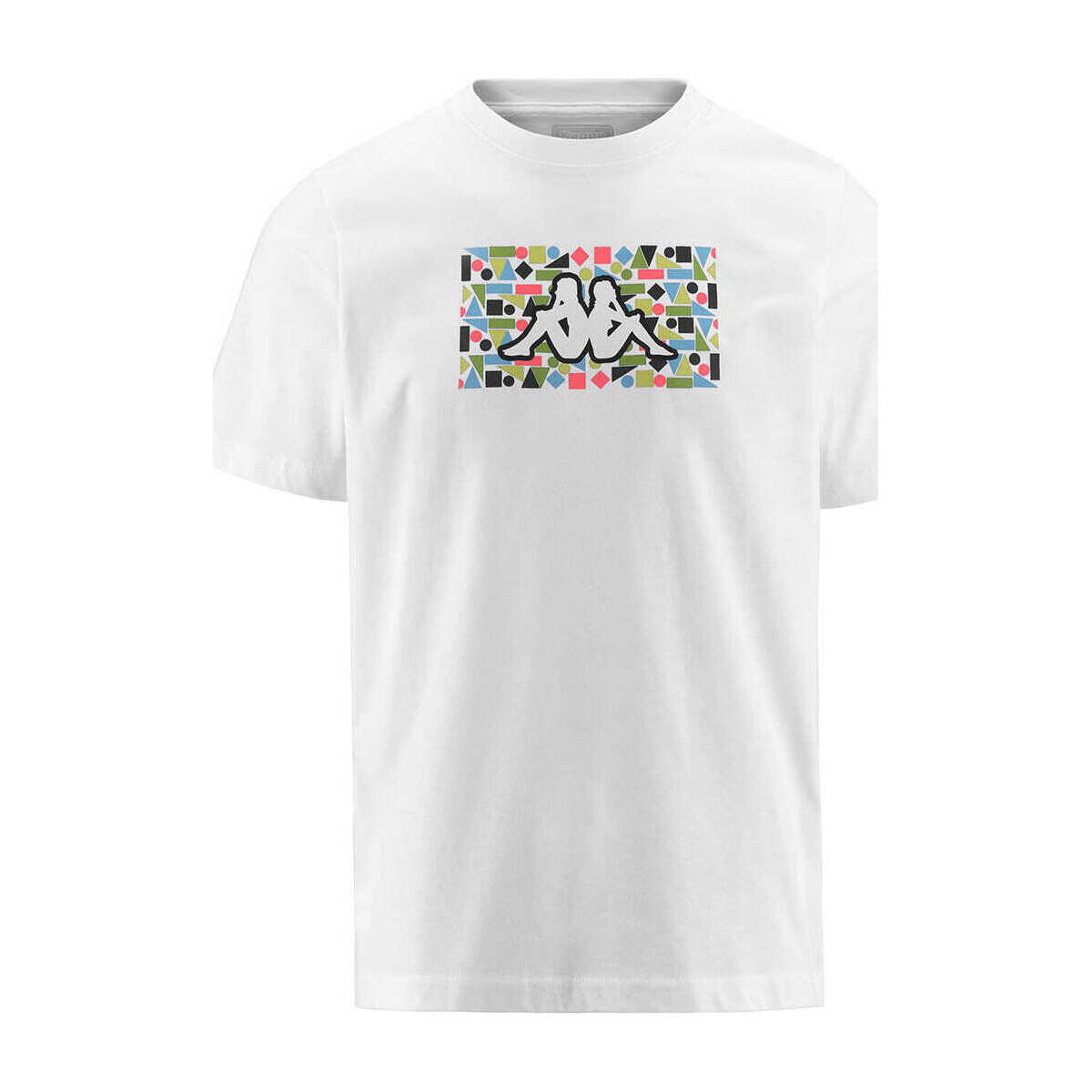 Vêtements Homme T-shirts manches courtes Kappa T-shirt Logo Frezami Blanc