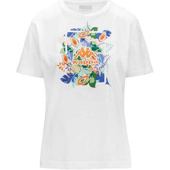 Vêtements Femme T-shirts manches courtes Kappa Echarpes / Etoles / Foulards Blanc