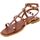 Chaussures Femme Sandales et Nu-pieds Bibi Lou 91652 Marron