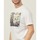 Vêtements Homme T-shirts & Polos Möve T-shirt  avec empiècement imprimé quartier de Naples Blanc