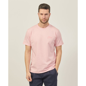 Vêtements Homme T-shirts & Polos Möve T-shirt basique en coton  avec logo sur la poitrine Rose