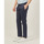 Vêtements Homme Pantalons Sette/Mezzo Pantalon en lin Sette e Mezzo avec cordon de serrage et plis Bleu