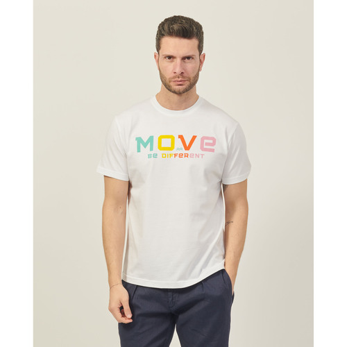 Vêtements Homme T-shirts & Polos Möve T-shirt  avec logo imprimé Blanc