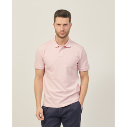 Vêtements Homme T-shirts ecru & Polos BOSS Polo pour hommes Passenger de  en coton stretch Rose