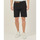 Vêtements Homme Shorts / Bermudas Gazzarrini Short homme  en viscose mélangée avec ceinture Noir