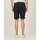 Vêtements Homme Shorts / Bermudas Gazzarrini Short homme  en viscose mélangée avec ceinture Noir