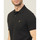 Vêtements Homme T-shirts & Polos Sette/Mezzo Polo homme SetteMezzo à 2 boutons en coton Noir