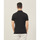 Vêtements Homme T-shirts & Polos Sette/Mezzo Polo homme SetteMezzo à 2 boutons en coton Noir