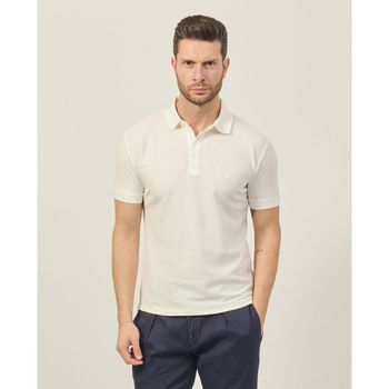 Vêtements Homme Newlife - Seconde Main Yes Zee Polo homme  en coton avec boutons Blanc