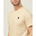 Vêtements Homme T-shirts & Polos Refrigue T-shirt à col rond  en coton avec logo Beige