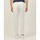 Vêtements Homme Pantalons Sette/Mezzo Pantalon en lin SetteMezzo avec cordon de serrage et plis Blanc