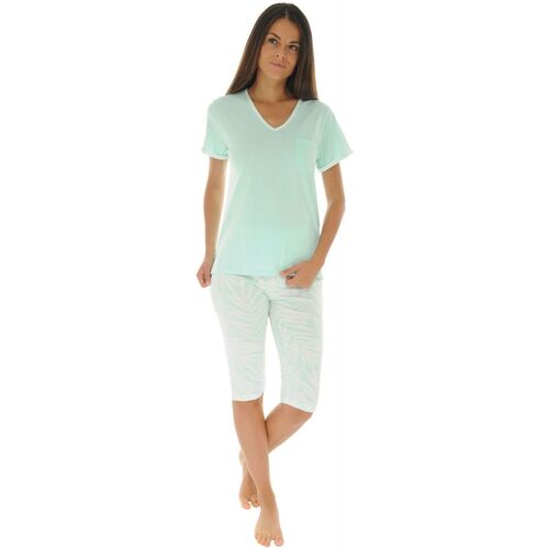 Vêtements Femme Pyjamas / Chemises de nuit Christian Cane GLENORA Vert