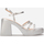 Chaussures Femme Sandales et Nu-pieds La Modeuse 71070_P166700 Argenté