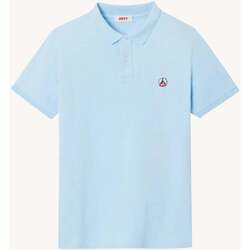 Vêtements Homme T-shirts & Polos JOTT Polo  bleu en coton bio Bleu