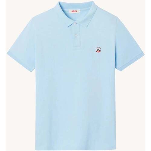 Vêtements Homme T-shirts & Polos JOTT Polo  bleu en coton bio Bleu