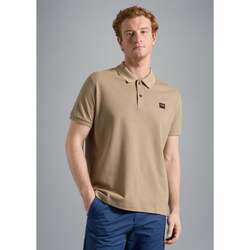 Vêtements Homme T-shirts & Polos Paul & Shark Polo Paul & Shark beige en coton bio Beige