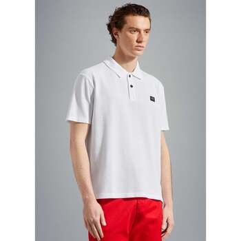 Vêtements Homme T-shirts & Polos Paul & Shark Polo  blanc en coton bio Blanc