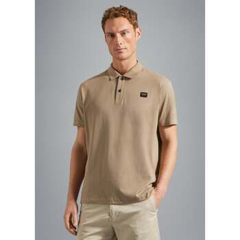 Vêtements Homme T-shirts & Polos Paul & Shark Polo  beige en coton bio Beige