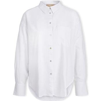 Vêtements Femme Confirmer mot de passe Jjxx Jamie Linen Shirt L/S - White Blanc