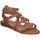 Chaussures Femme Sandales et Nu-pieds Isteria 24104 Marron