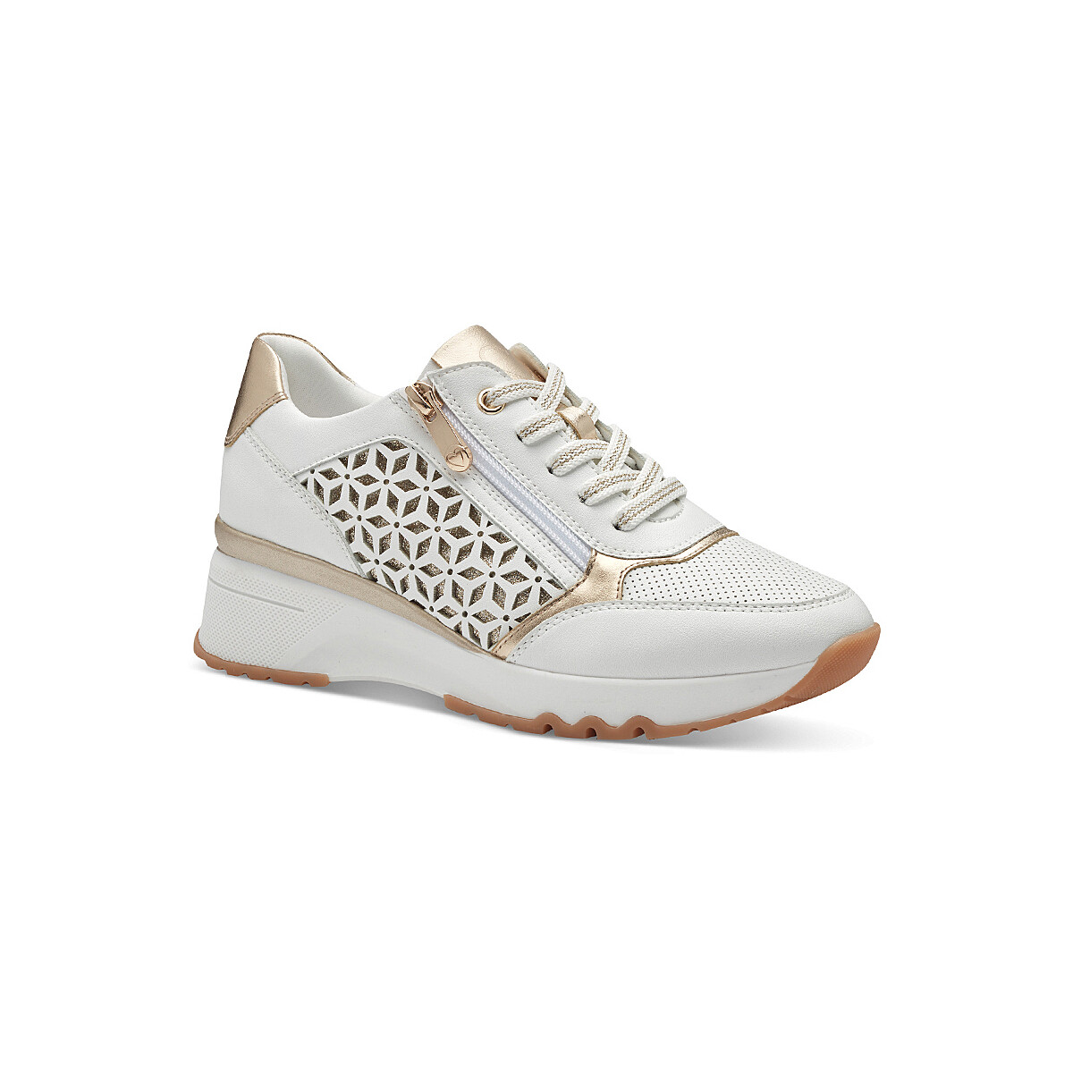 Chaussures Femme Baskets mode Marco Tozzi 23721-42 Blanc
