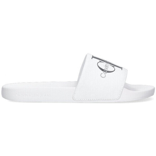 Chaussures Homme Tongs Calvin Klein Jeans 74787 Blanc