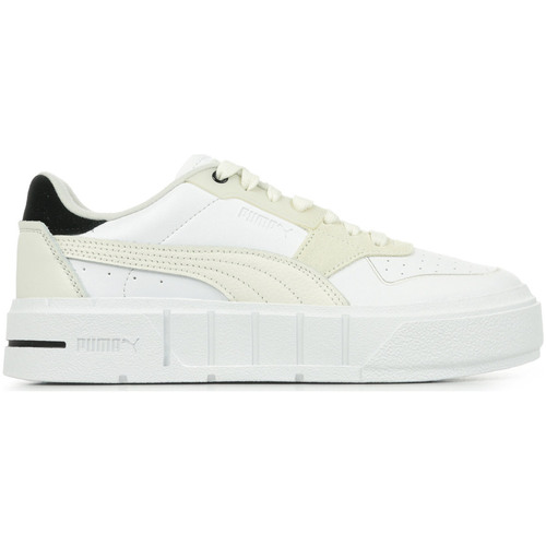 Chaussures Femme Baskets mode Puma Cali Court Pure Luxe Wns Blanc