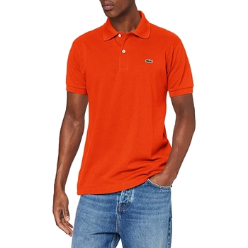 Vêtements Homme Polos manches courtes Lacoste L1212 Orange