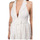 Vêtements Femme Robes No Secrets robe courte dentelle blanche Blanc