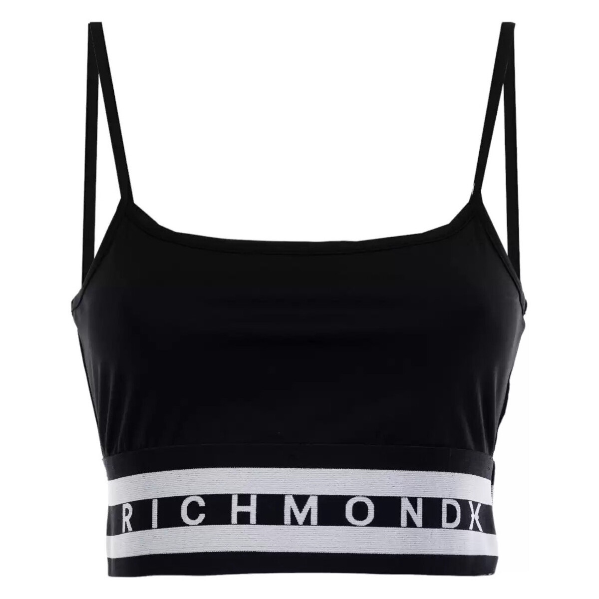 Vêtements Femme Débardeurs / T-shirts sans manche John Richmond top fitness Noir