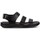 Chaussures Femme Sandales et Nu-pieds Ecco SANDALIAS PLANAS DE PIEL  FLASH 243943 NEGRO Noir