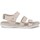 Chaussures Femme Sandales et Nu-pieds Ecco SANDALIAS PLANAS DE PIEL  FLASH 243943 ROSA Rose
