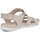Chaussures Femme Sandales et Nu-pieds Ecco SANDALIAS PLANAS DE PIEL  FLASH 243943 ROSA Rose