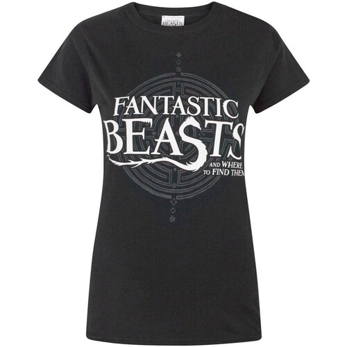 Vêtements Enfant T-shirts manches courtes Fantastic Beasts And Where To Fi NS8210 Noir
