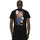 Vêtements Homme T-shirts manches courtes Capslab T-shirt en coton homme regular fit avec print Super Mario Bross Noir