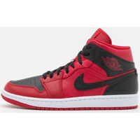 Chaussures Homme Baskets montantes Air Jordan AIR JORDAN 1 MID RED BLACK Rouge